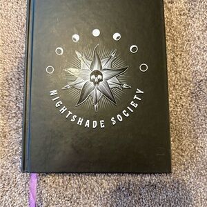 Nightshade Society Black Planner